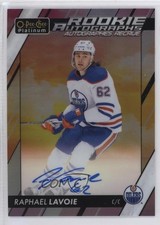 2023-24 O-Pee-Chee Platinum Rookie Auto Sunset Raphael Lavoie #R-RL Auto 0nr3