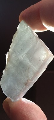 Blue Barite Crystal From Spain