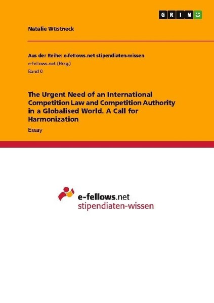 The Urgent Need Of An International Competition Law And Competition Authority In-image