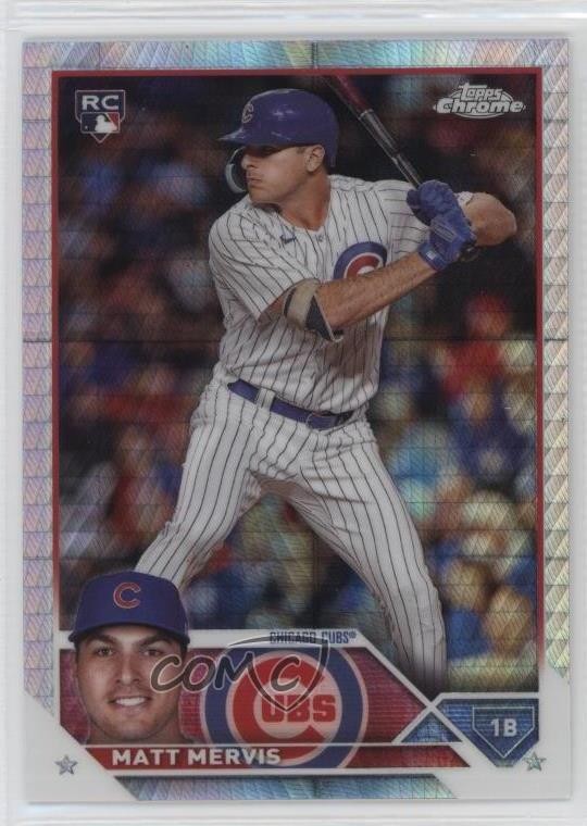 2023 Topps Chrome Update Prism Refractor Matt Mervis #USC112 uk2