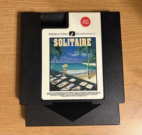 Solitaire - Nintendo NES - Cartridge Only - TESTED - RARE