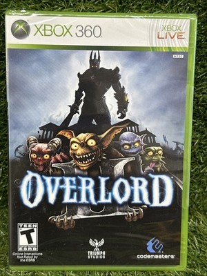 Overlord II Xbox 360 2009 BRAND NEW FACTORY SEALED RARE Codemasters