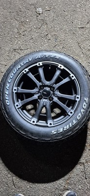 JDM Mud Bahn 16'' 4x100 wheels set of 4 195/65R16 Toyo A/T All Terrain