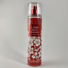 Bath  Body Works Winter Cherry Blossom Fine Fragrance Mist Body Spray 8 fl oz