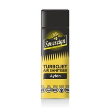 4x Sovereign Aylon Turbojet Air Freshener Sanitiser 500ml Car Home Office Spray