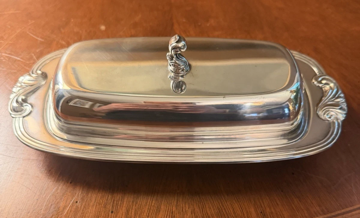 A Wm. Rogers Antique US Silver-Plated Butter Dishes for sale | eBay