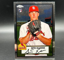 2021 Topps Chrome Platinum Anniversary #122 SETH ELLEDGE (RC) - Rookie Card. rookie card picture