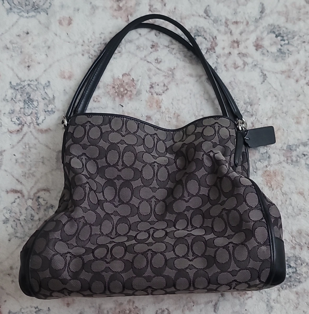 Coach Shoulder Bag Gray Bags & Handbags for Women for sale | eBay