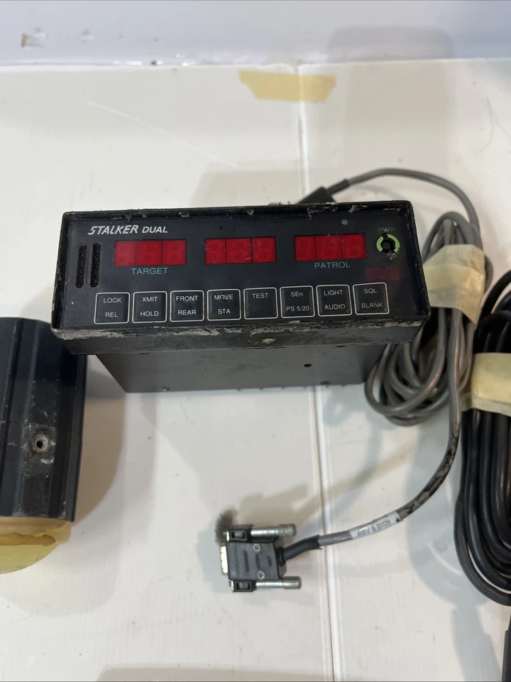 STALKER DUAL RADAR GUN W Cables Remote - Image 2 of 4