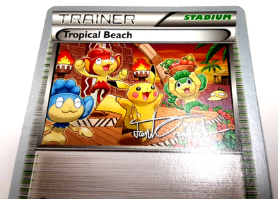 TROPICAL BEACH TRAINER- (Worlds 12) BW50 Black & White POKEMON