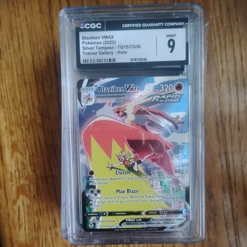 Blaziken VMAX graded CGC 9 for sale on eBay