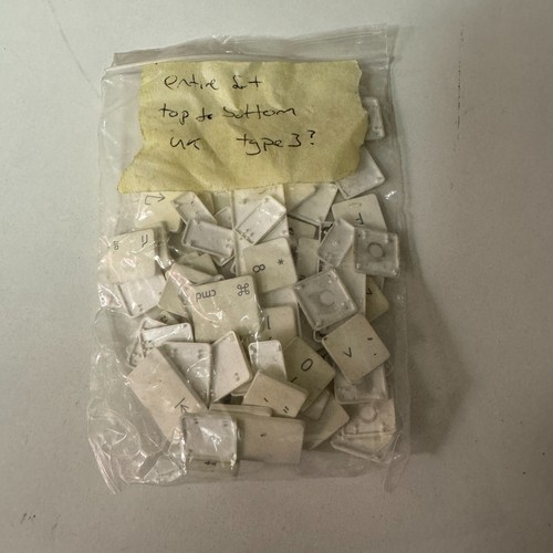Apple MacBook Weiß UK Tastatur Keycap Full Set Ersatzteile/Reparaturen - Zustand: Getragen