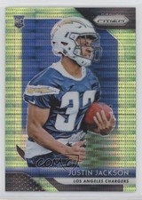 2018 Panini Prizm Rookie Neon Green Pulsar Prizm Justin Jackson #291 0r4