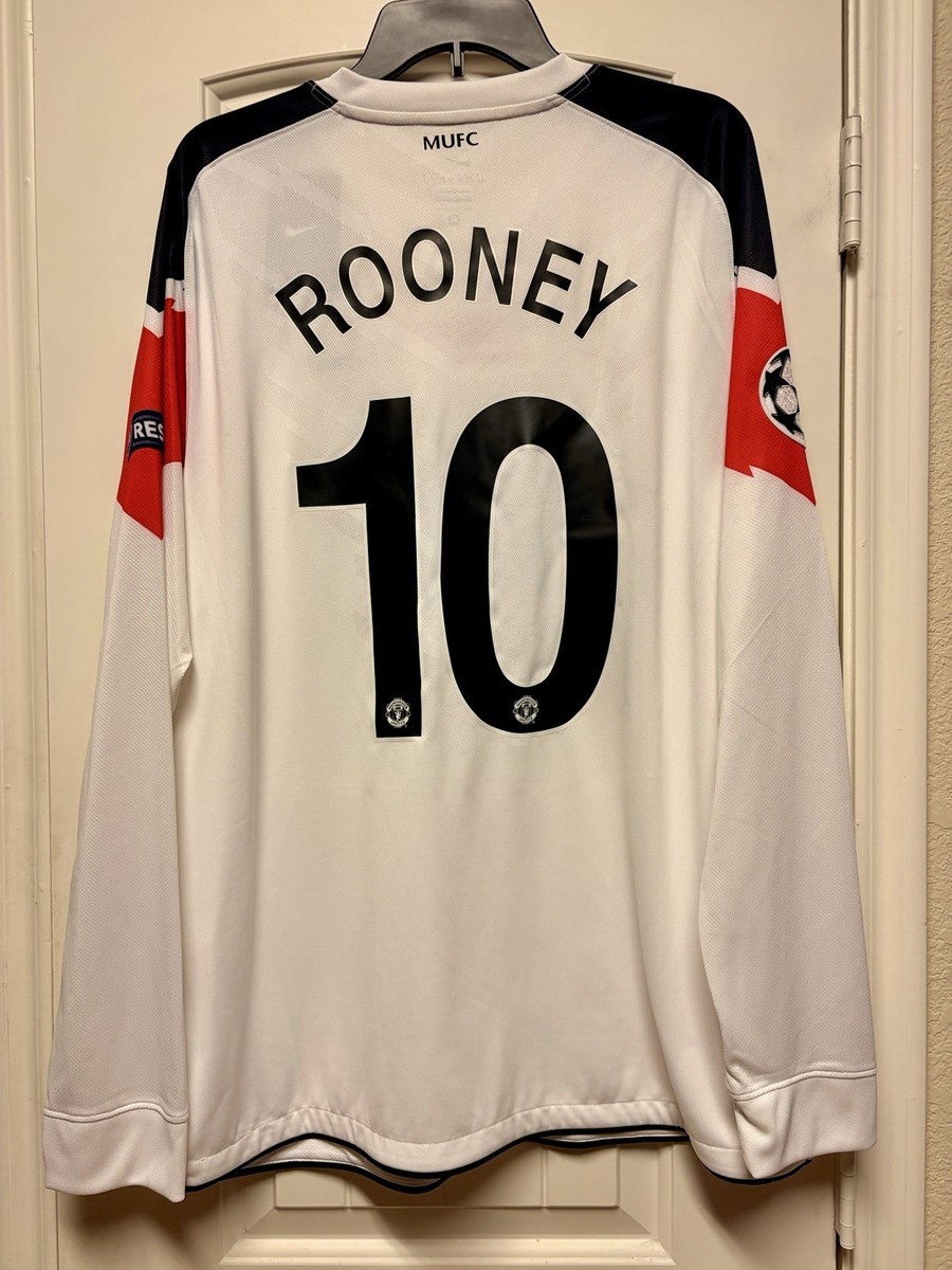 BNWT ROONEY #10 Manchester United 2011 UEFA Champions League Final