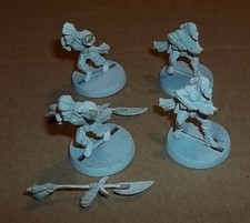 D D Chainmail Miniatures Human Glaiver x 2 Human Marine x 2