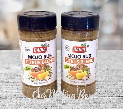 2 Badia Mojo Rub Citrus Blend 5.oz