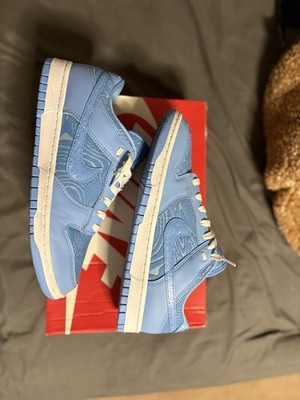 Preowned Nike Dunk Low Topography University Blue SIZE 10.5 SHIPS FAST/OG Box