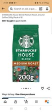 Image of STARBUCKS House Blend, Medium Roast, Ground Coffee 200 g Pack of 6