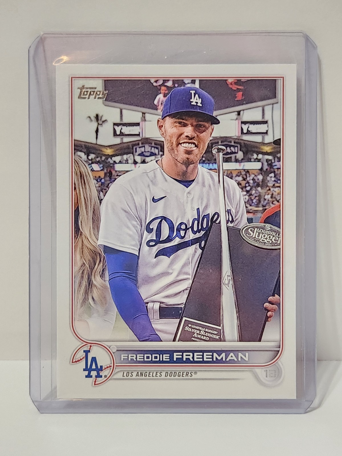 Freddie Freeman 2022 Topps Update Series Image Variation SP #US330