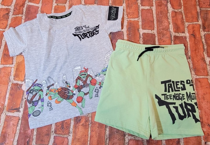 Nickelodeon Boys Summer Set Sz 4t tmnt teenage Mutant Ninja Turtles 