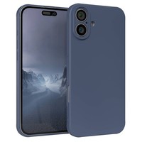 HandyhüLle FüR Apple Iphone 16 Plus Silikon Back Cover Schutz Handy Case Petrol