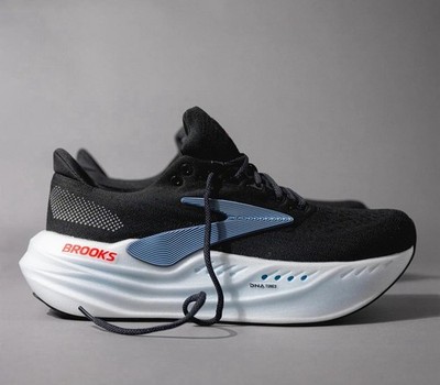  110447 1D 045 Brooks Glycerin Max Men's Ebony Winter Sky Road Running Shoes