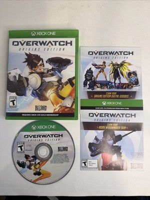 Overwatch: Origins Edition Xbox One Game w Widowmaker Noire Skin Code UNREDEEMED