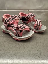 WeeStep Toddler Girls Pink Zebra Print Sandals Toddler Size 6