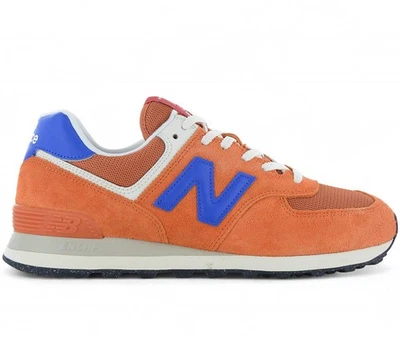 New Balance Classic 574 - Herren Sneaker Orange U574BRD Freizeit Schuhe NEU