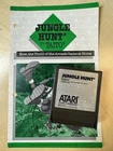 Atari 400/800/XL/XE Jungle Hunt Cartridge & Manual - Cleaned & Tested