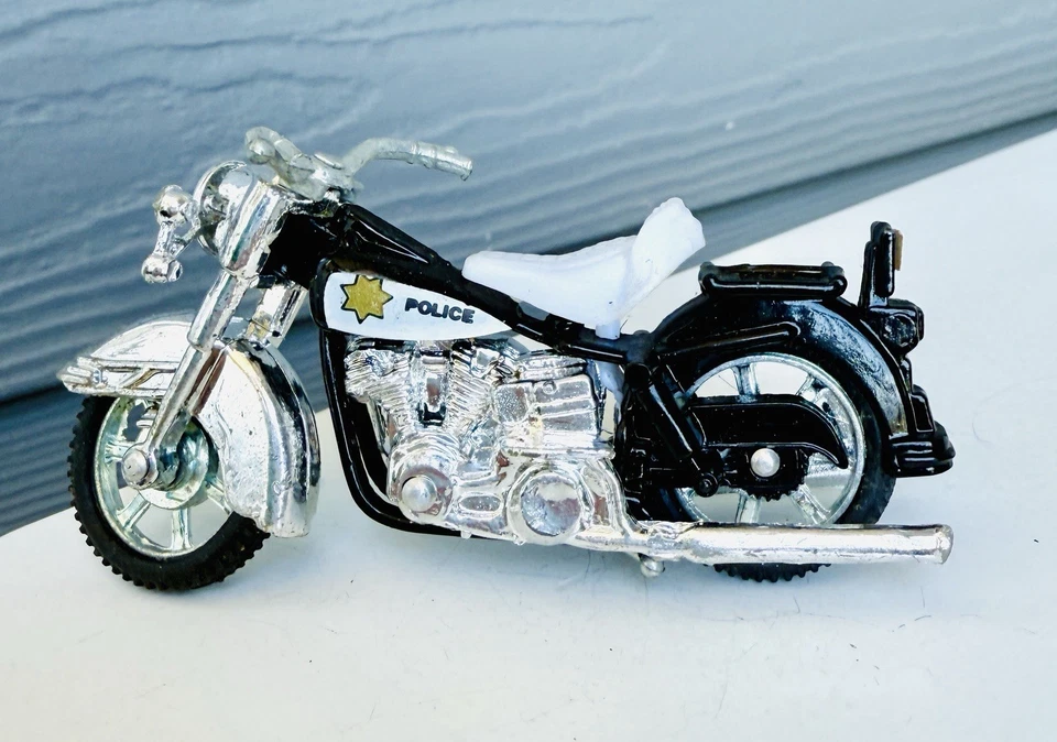 Harley Davidson Sheriff Highway Patrol Police Hog Motorcycle 3.5” Kidco Tough - Image 3 of 4