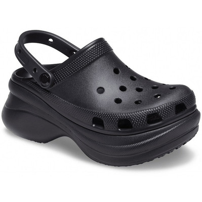 CROCS Bae Clog, BLACK Platform Clogs, Women's Size 8, 206302-001 - NWT's