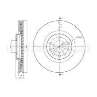 Bremsscheibe Metelli 23-0860C FüR Fiat Vorderachse