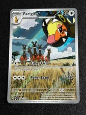 Farigiraf 228/193 SV02: Paldea Evolved Illustration Rare NM on eBay