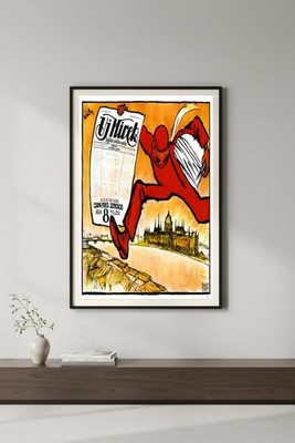 Új Hírek Vintage Newspaper Poster - 1920s Collection  ️ - 24x36  Hi-Res 