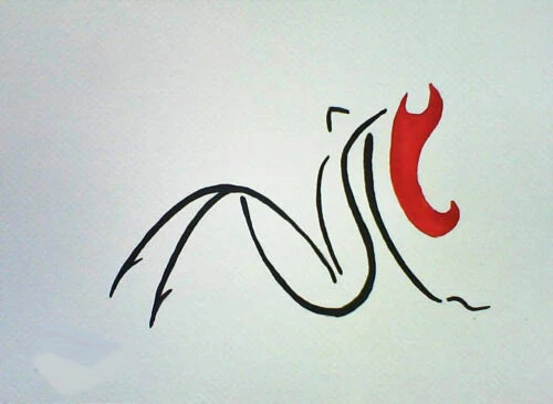 Malereien im Minimalismus