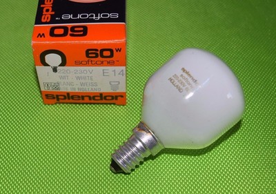 Splendor Softone Glühbirne E14 60W SOFT WHITE opal Glühlampe wie BELLALUX