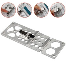 Rugged Aluminum Alloy and Stainless Steel Track Saw Square for Durability