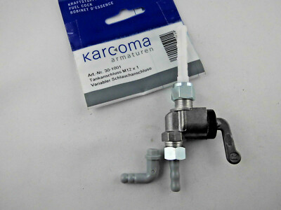 Benzinhahn M12x1 HONDA HOBIT PA50 - 1A Qualität made in Germany - fuel tap