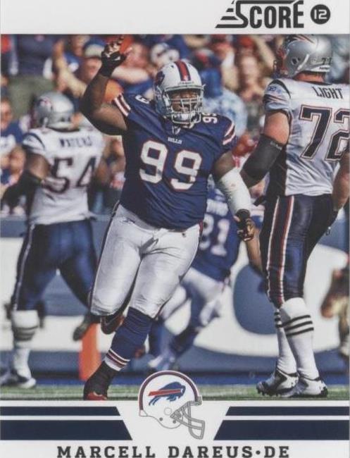 2012 Score Marcell Dareus #268 - 1 of 2