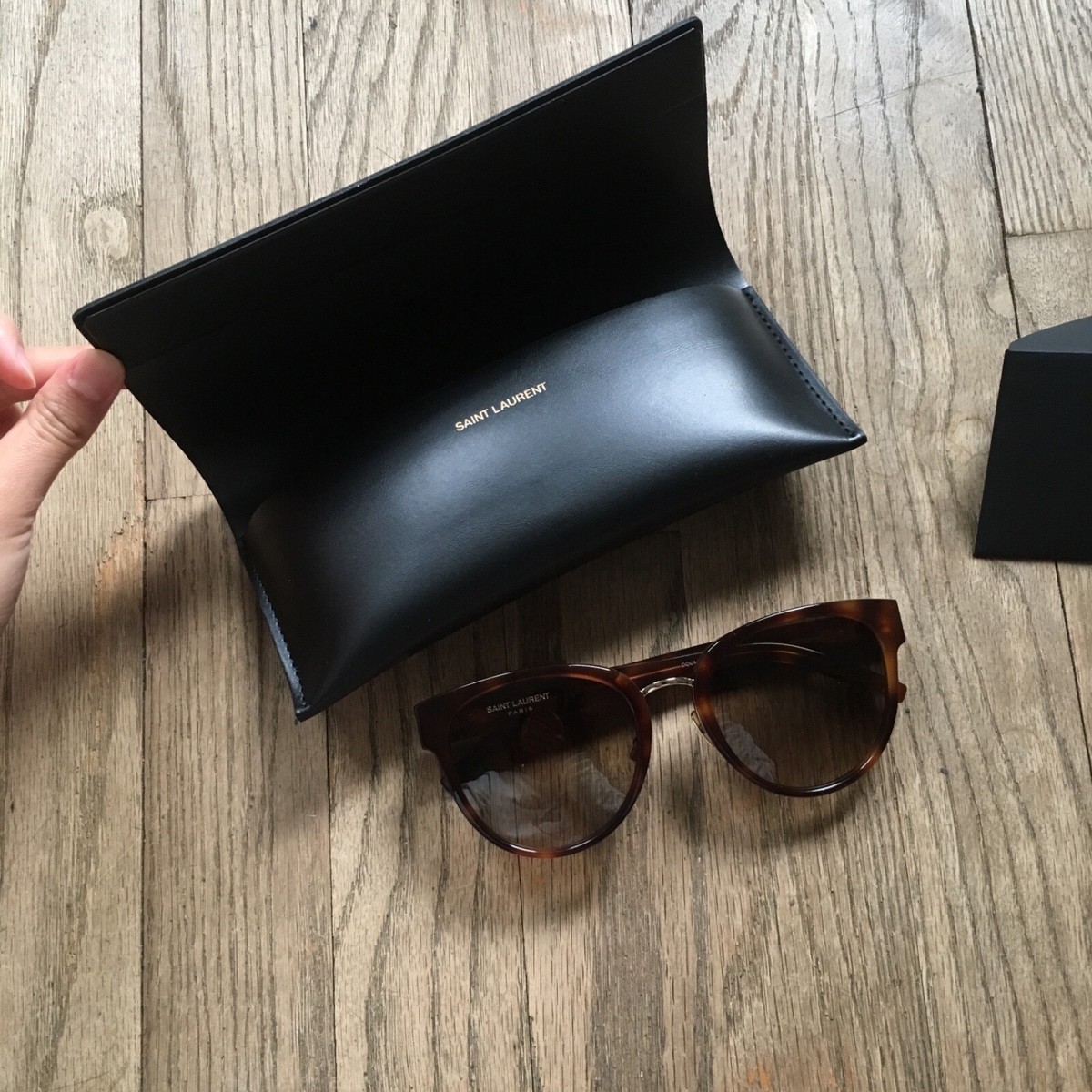Yves Saint Laurent SL M38/K 004 Havana 55 22 145 Sunglasses  display picture 1