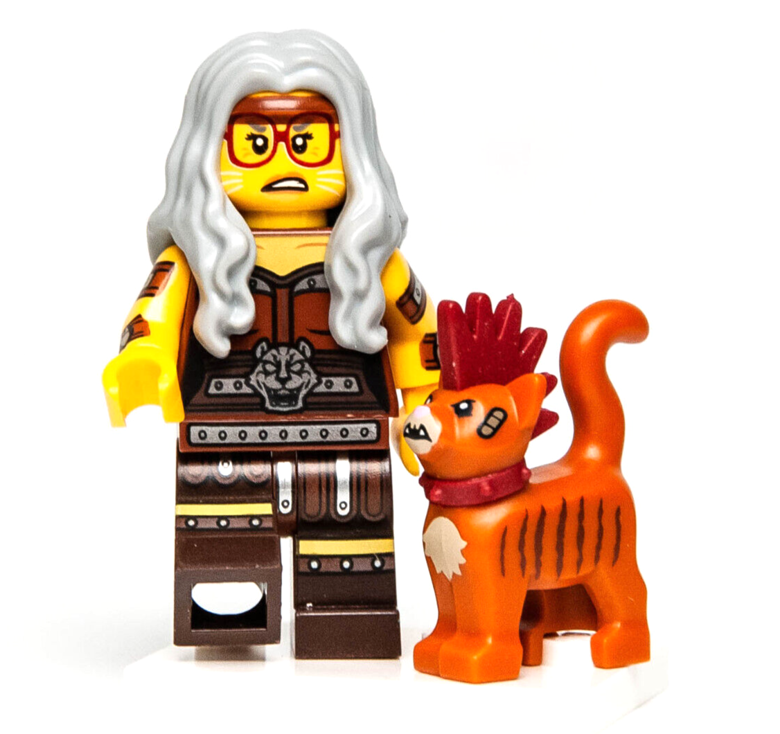 LEGO Movie 2 Series Minifigure: Cat Lady Sherry Scratchen-Post