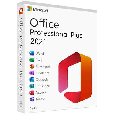 #ad Microsoft Office 2021 Professional Plus for 1 PC with USB Media Lifetime $53.00