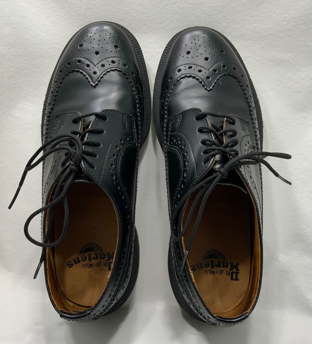 DR MARTENS WOMEN Shoes Size UK5 USA 7 EU38 3989 Black Leather