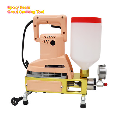 Electric Epoxy Resin Grout Caulking Tool Kit 1500W 220V 60KG/H 13000PSI 0-2MM