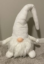 White Christmas Gnome Holiday Decoration Decor Large