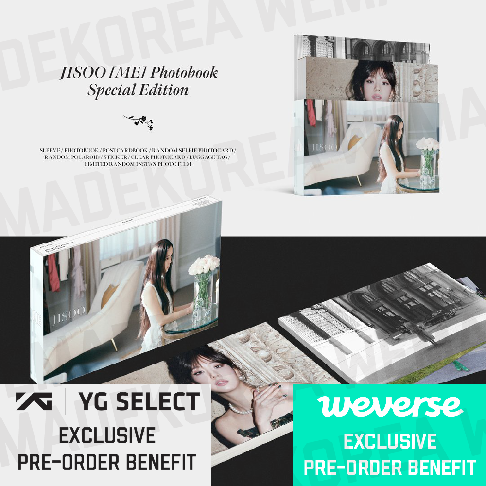 BLACKPINK JISOO ME Photobook Special Edition + POB Official