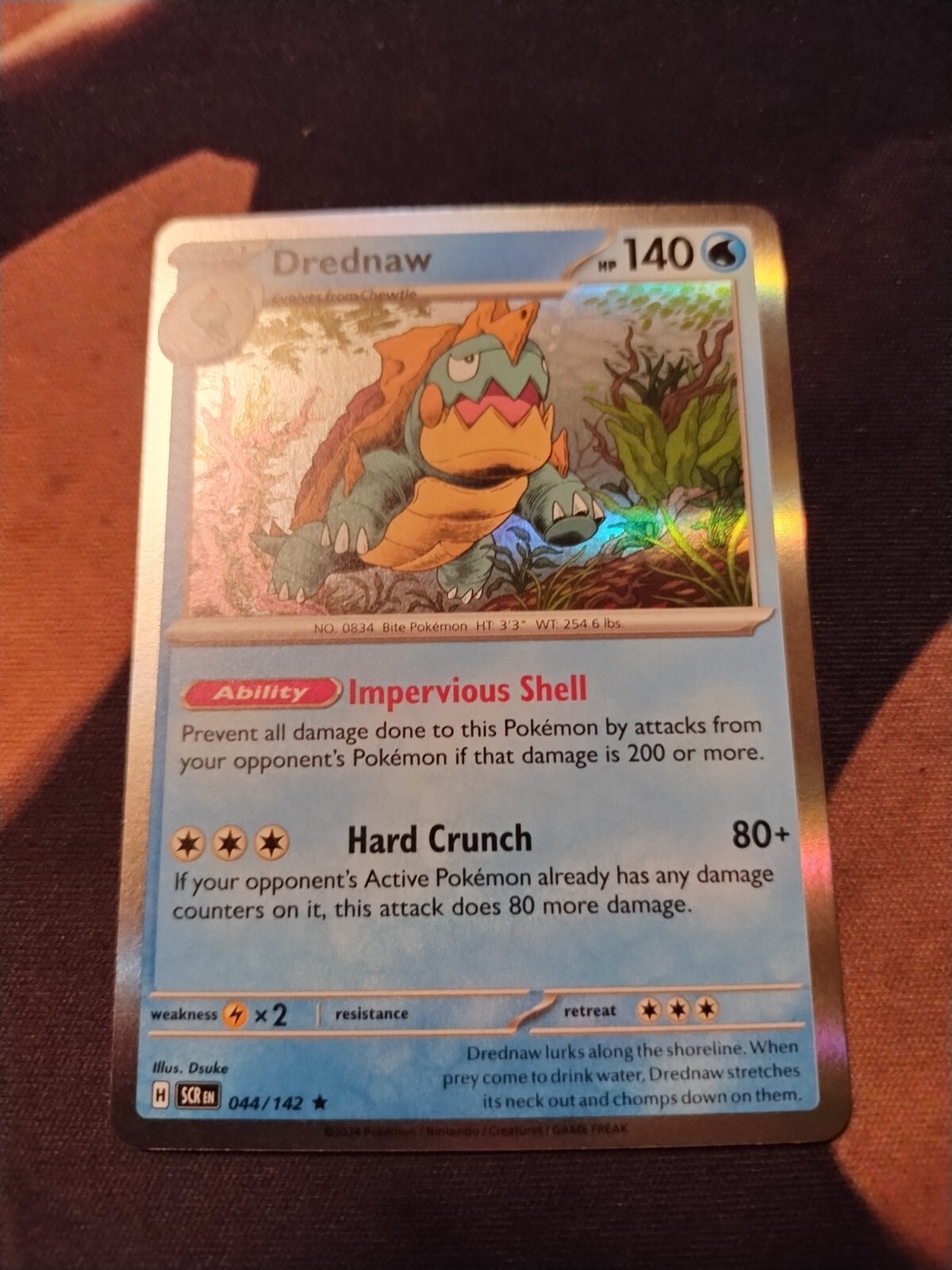 Drednaw 044/142 Sv07: Stellar Crown Holo-Rare-NM