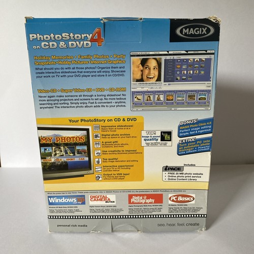 Magix Photostory 4 On CD & DVD Perfect Slideshows In 3 Easy Steps - Picture 5 of 10