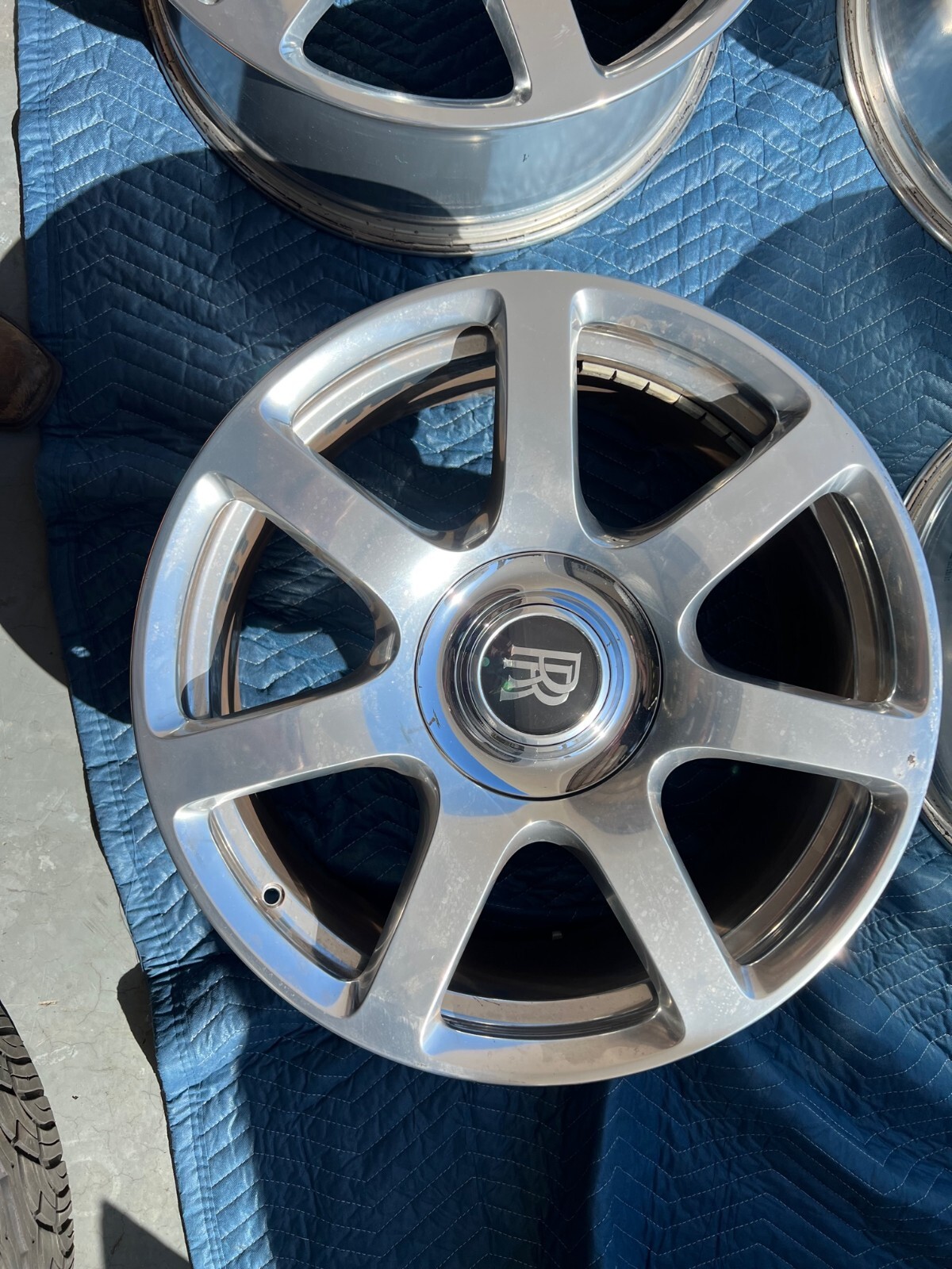 21” ROLLS ROYCE WRAITH, GHOST, DAWN 2014-2020 OEM Wheel Rim Front & Rear Set